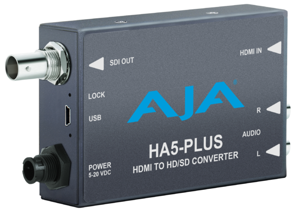 AJA HA5 Plus HDMI to HD/SD Converter