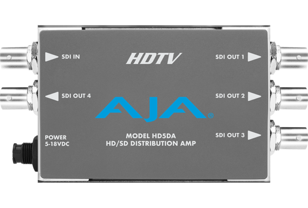 AJA HD5DA HD-SDI/SDI Serial Digital Distribution Amplifier